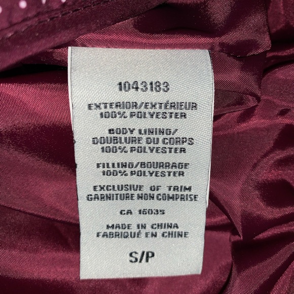 Catherine Malandrino vests, size Small, Burgundy, black & white, NWOT - Picture 10 of 11